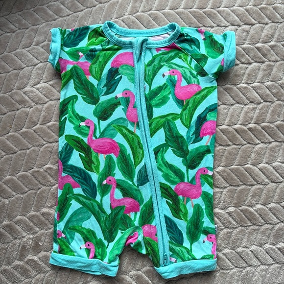 Little Sleepies Palm Springs Shorty - Size 3-6 months. PLAY condition - Picture 2 of 6